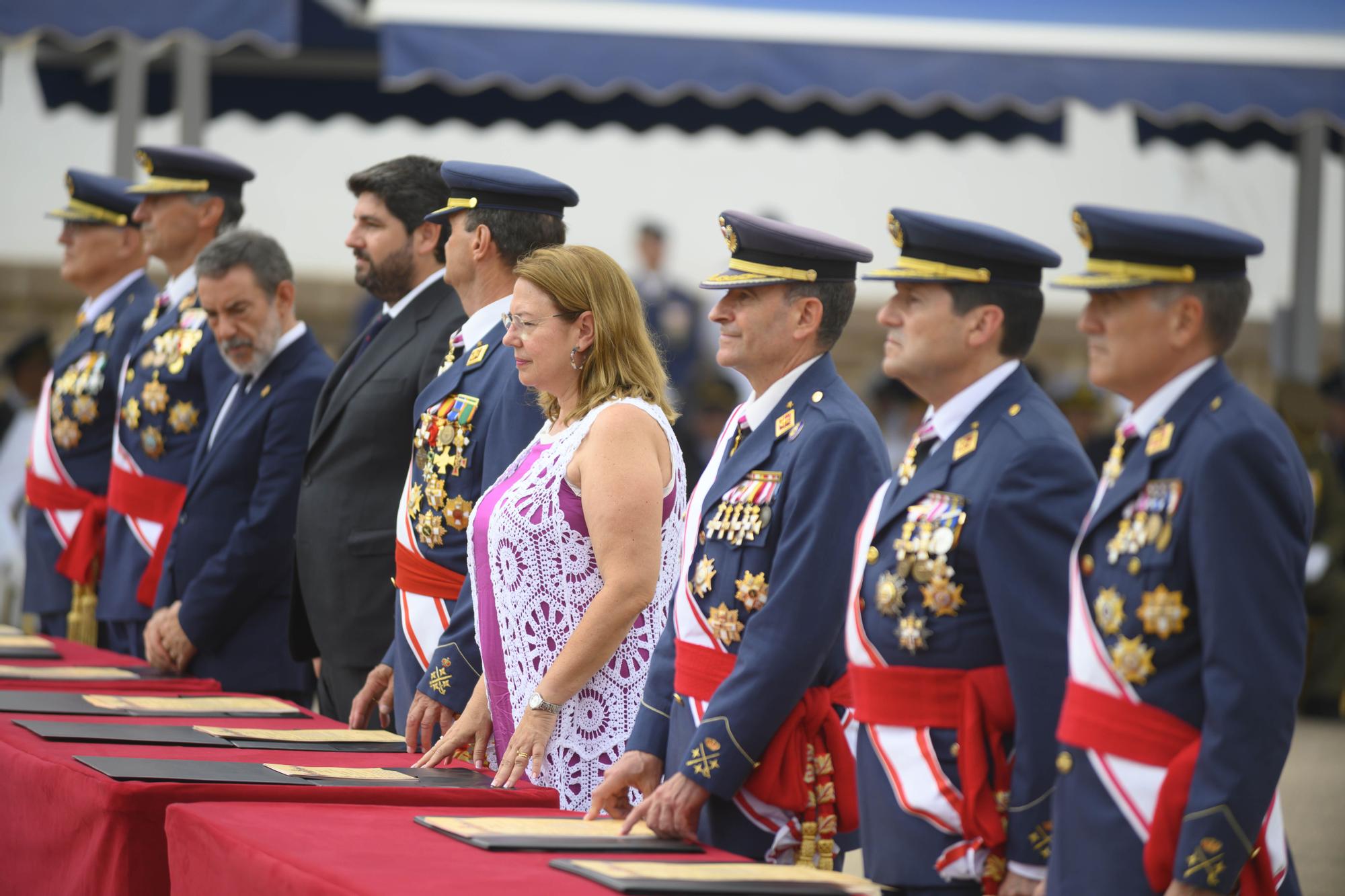 Las imágenes de la visita del rey Felipe VI en la Academia General del Aire de San Javier