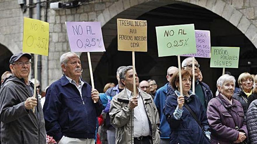 Els pensionistes s&#039;han mobilitzat durant tot l&#039;any.