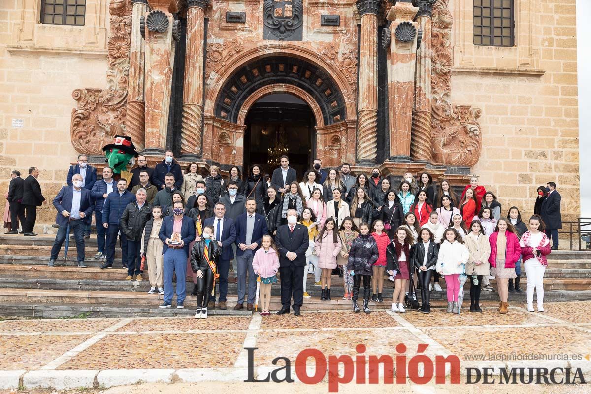 La Federación de peñas de Alcantarilla visita Caravaca de la Cruz