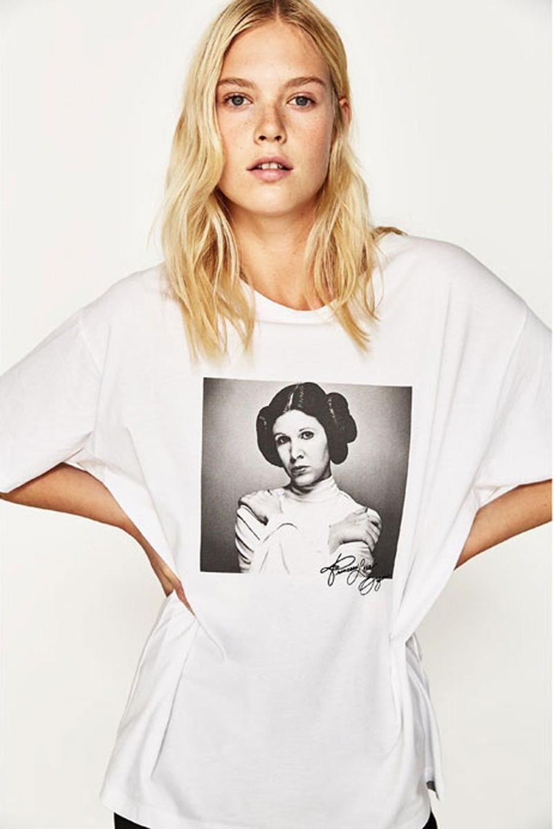 Camiseta de la Princesa Leia de Zara