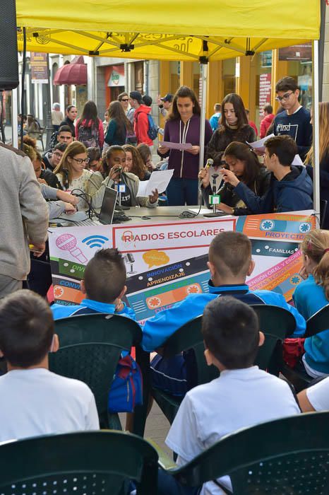 Jornadas de radio "De Palique", en la calle Triana