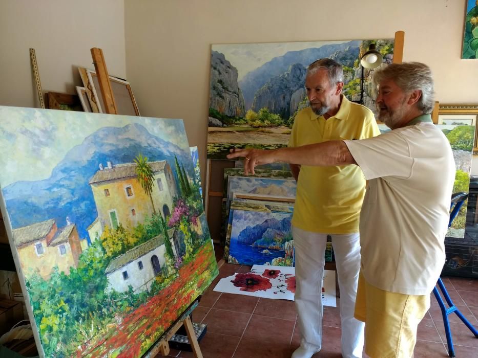 Besuch bei den Tramuntana-Malern