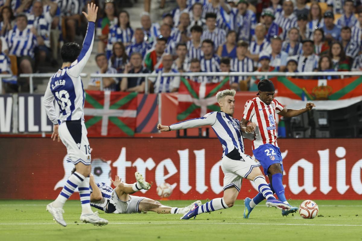 Final de Copa: Atlético de Madrid - Real Sociedad, en imágenes Final de Copa: Atlético de Madrid - Real Sociedad, en imágenes