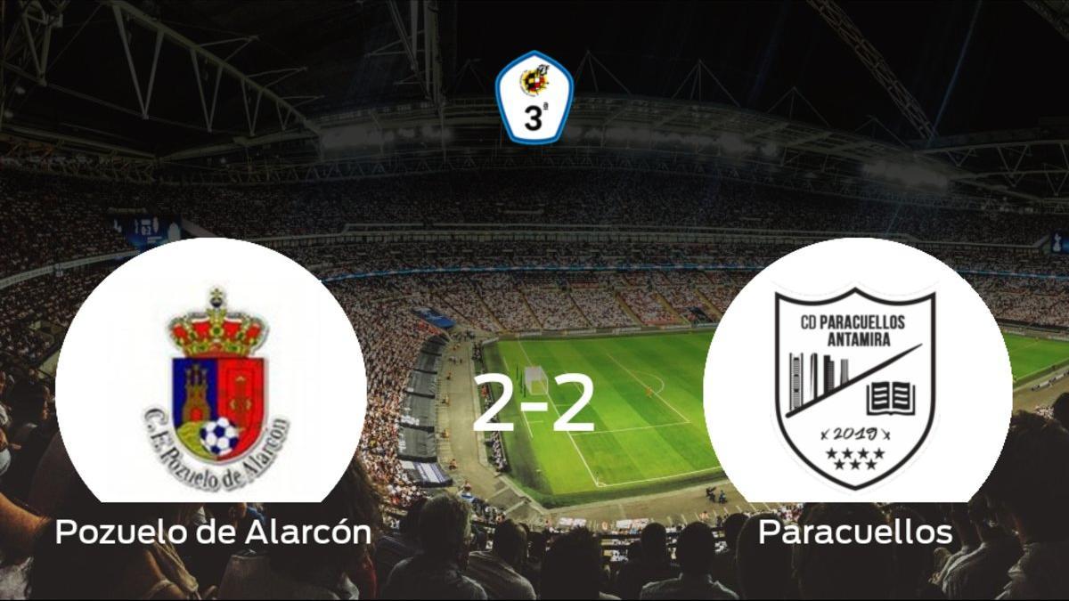 Empate a dos entre el Pozuelo de Alarcón y el Paracuellos Antamira