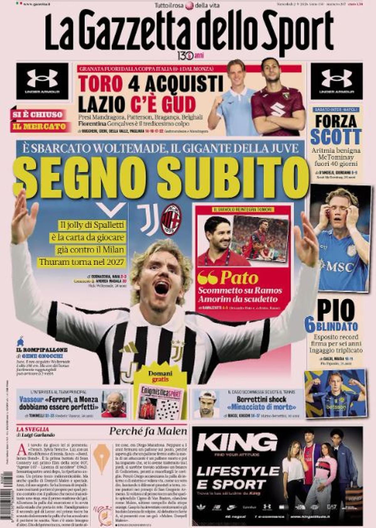 Las imágenes de las portadas de hoy