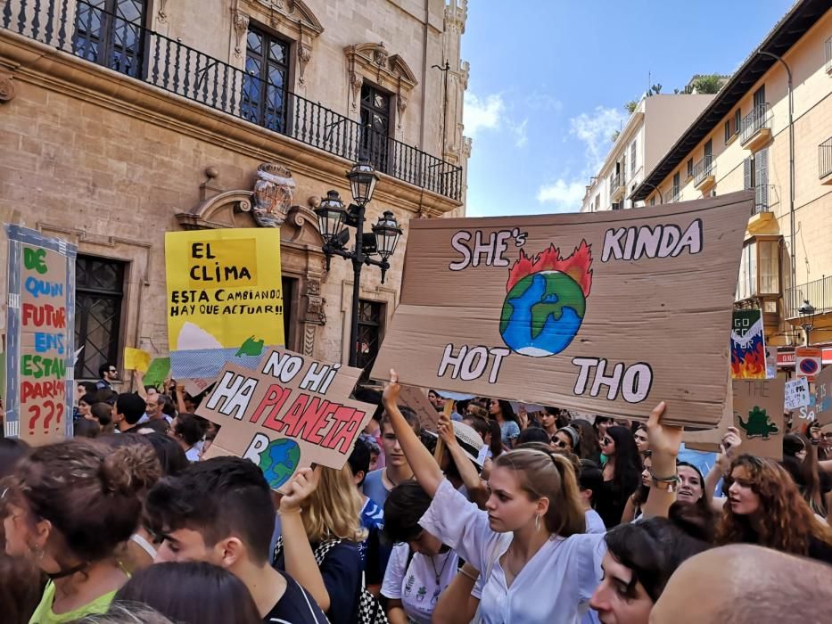 Die große Klimaschutz-Demo auf Mallorca