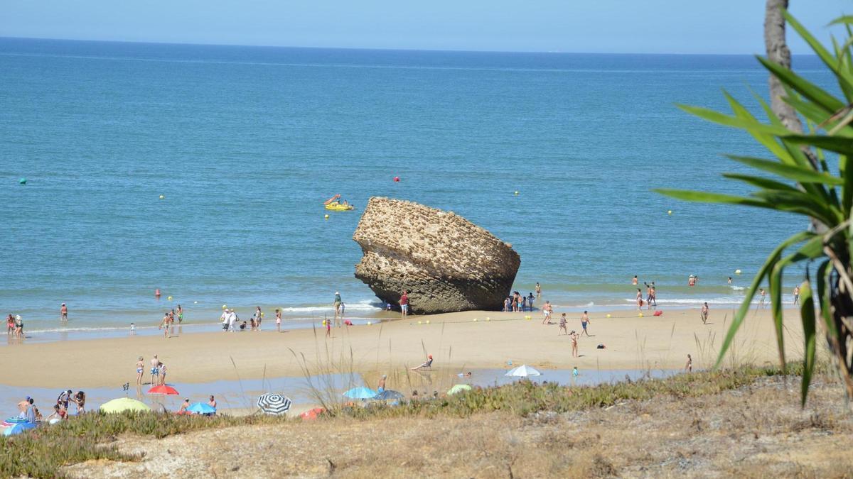 'El tapón' de Matalascañas, en Almonte (Huelva)