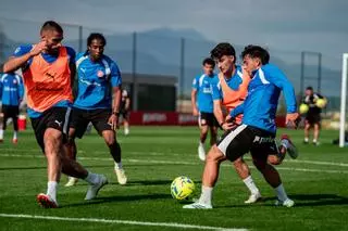 Les imatges de l'entrenament del Girona FC