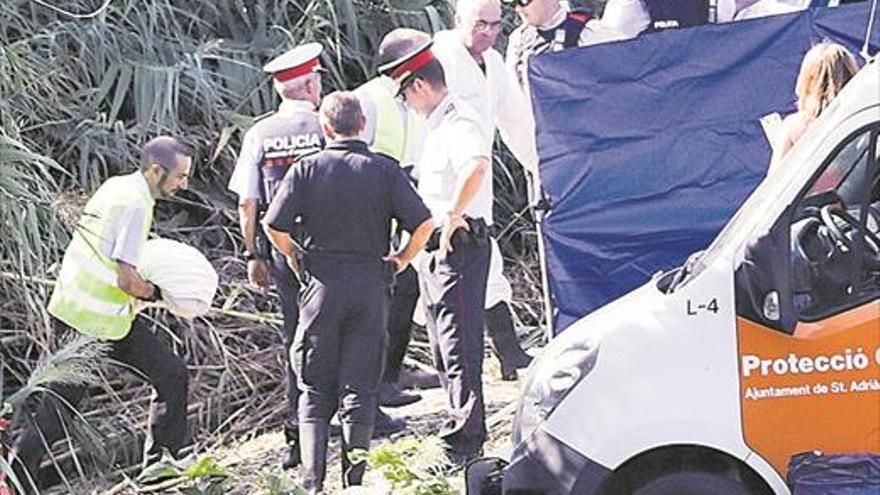 El padre tiró el bebé al río Besòs sin el apoyo de la madre