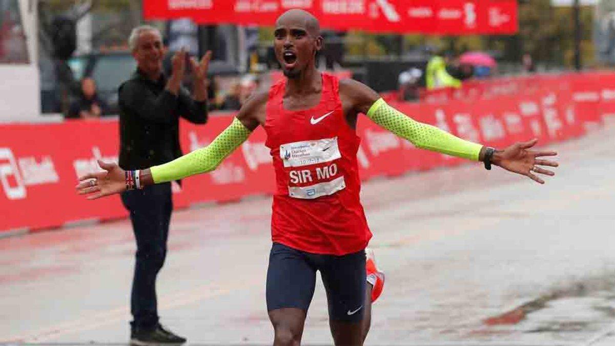 Mo Farah ganó la Maratón de Chicago