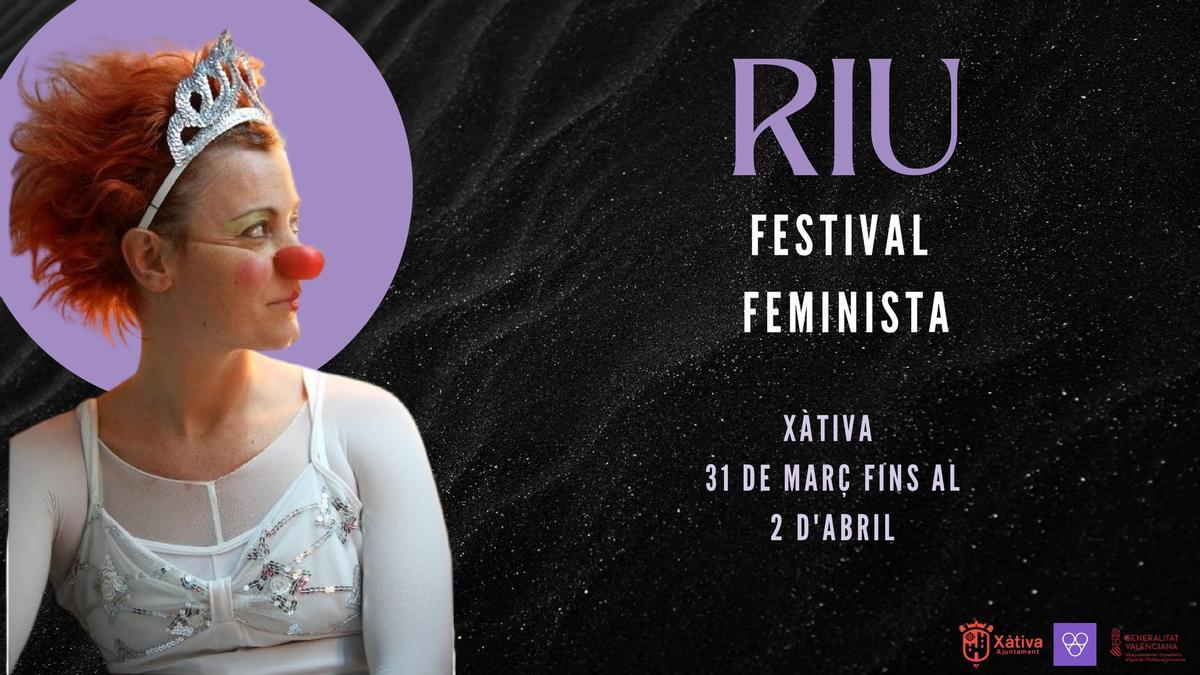 Cartel fel primer festival feminista Riu.