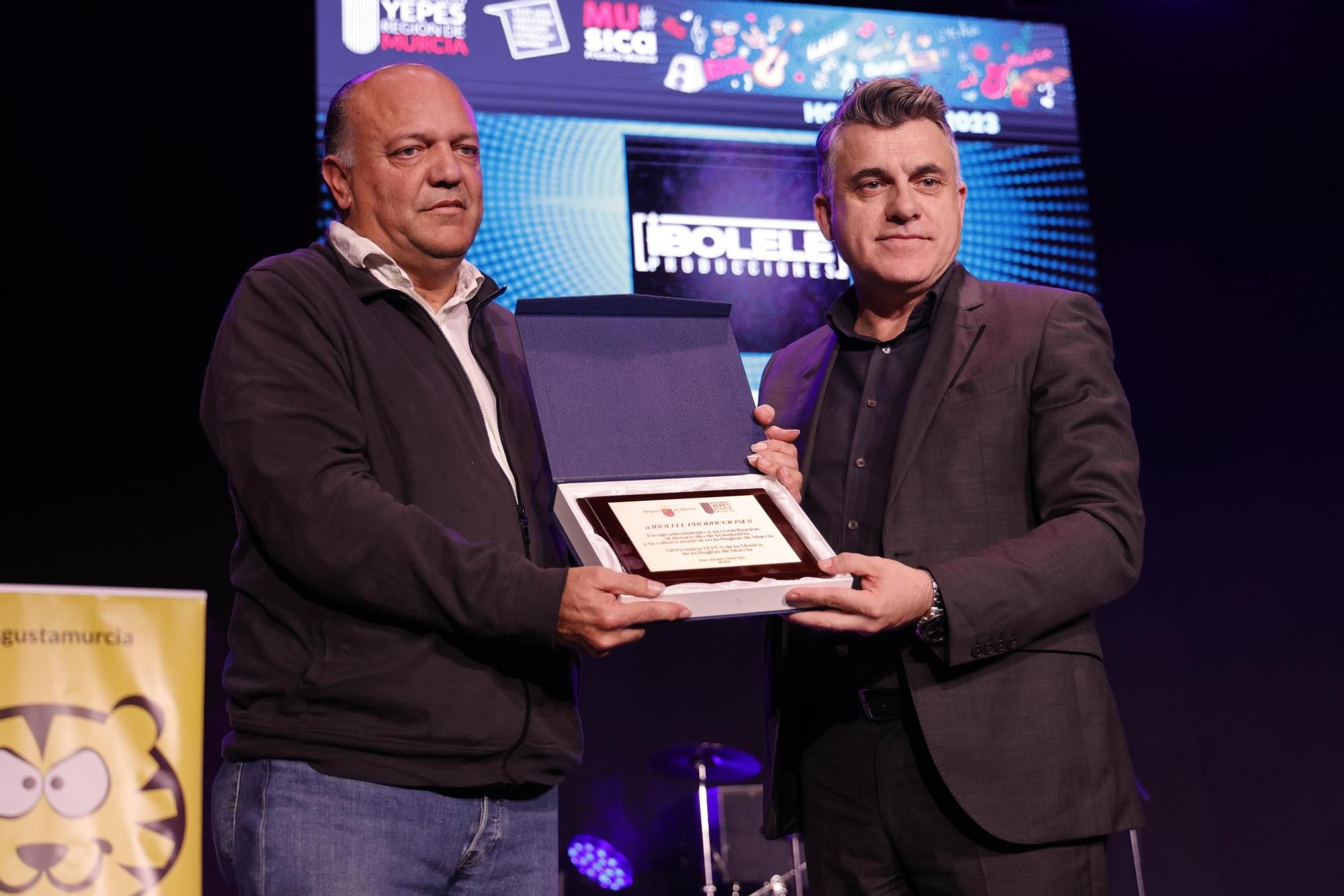 FOTOS: Los premios Yepes de la música en imágenes