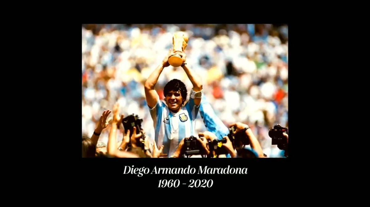 El vídeo homenaje definitivo a Maradona. No veremos nada igual