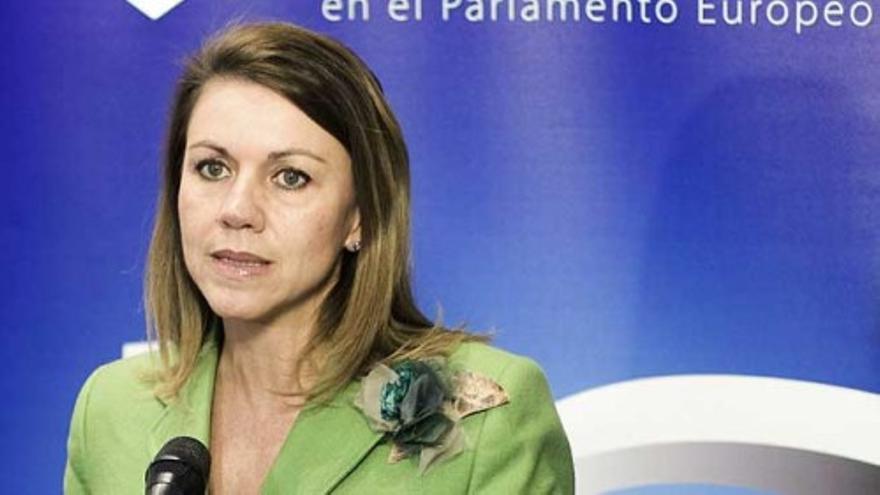 Cospedal sale en defensa de Camps y Barberá