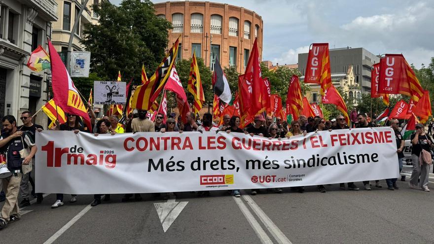 Vídeo: El sindicalisme surt al carrer contra les guerres i la pèrdua de poder adquisitiu