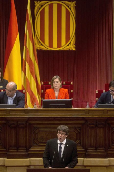 La jornada al Parlament