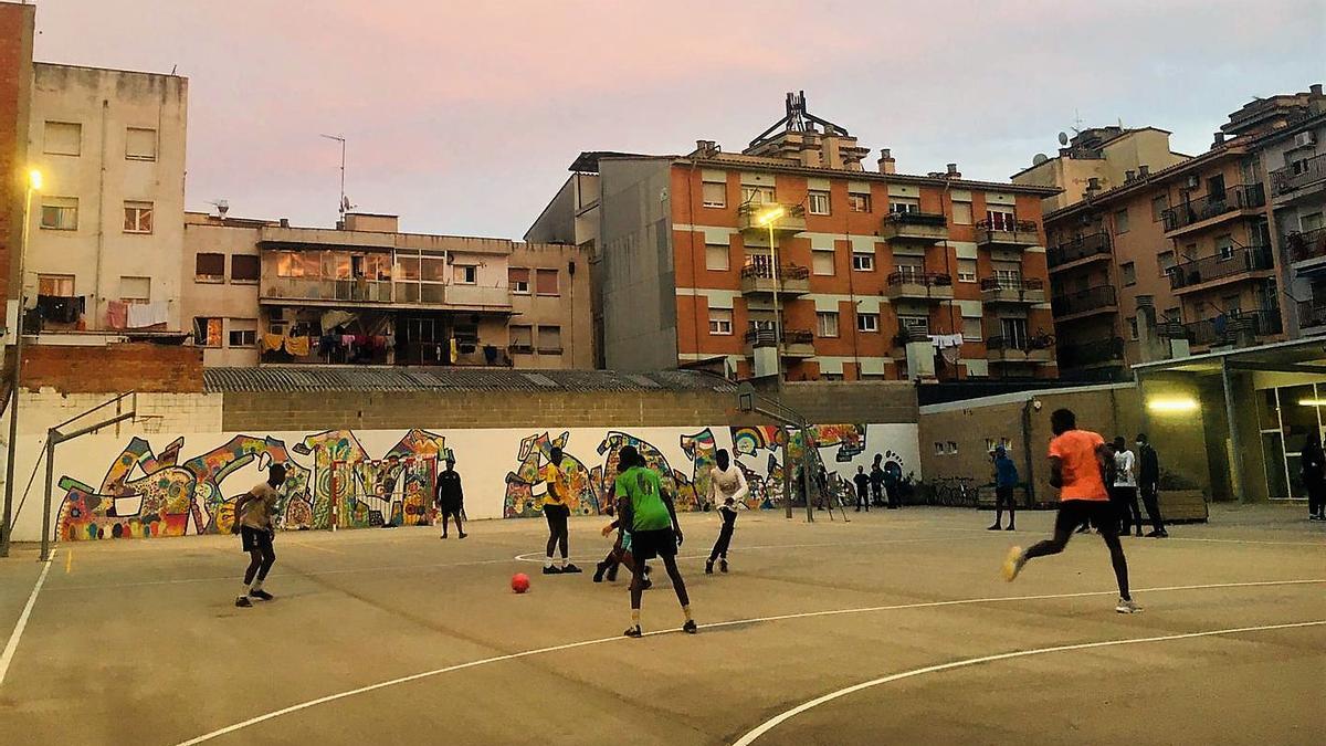 La pista de l&#039;equipament municipal Som Salt.