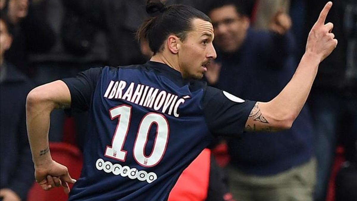 Ibrahimovic logró un 'hat trick' ante el Niza.
