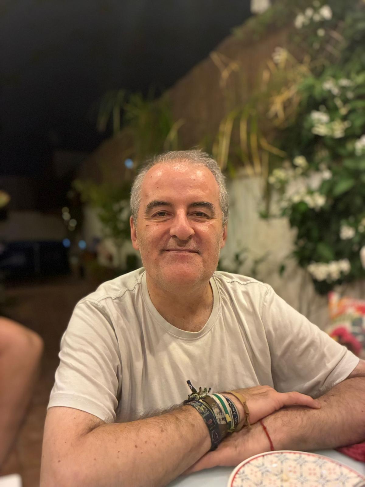 Jacinto Navarro, afectado de una enfermedad rara y sin diagnóstico.