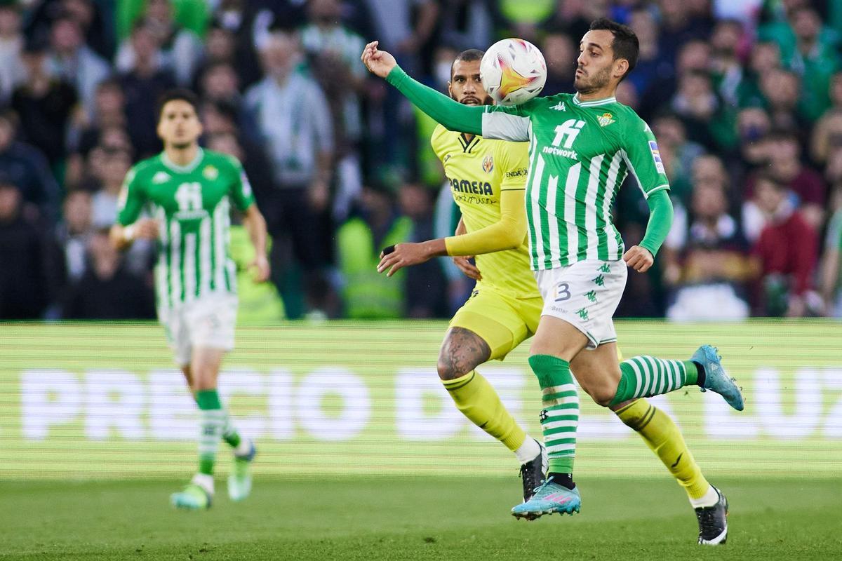 Una imagen del Betis - Villarreal.