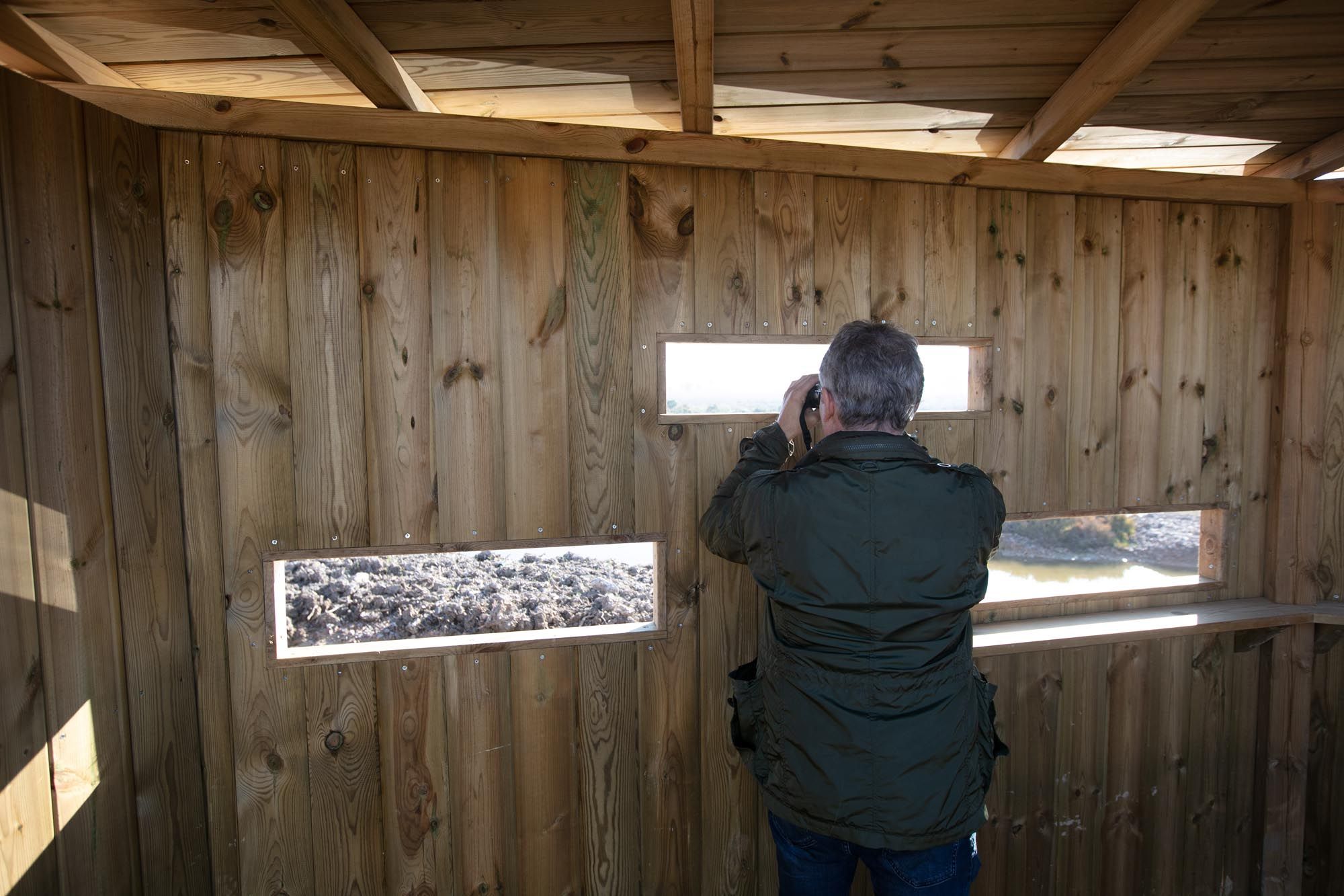 Instalado el primer observador de aves del municipio de Ibiza