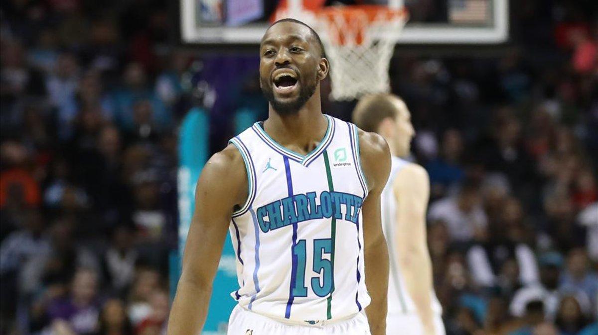 Kemba Walker se emociona contra los Houston Rockets
