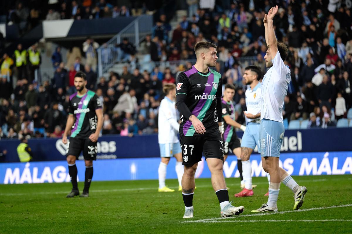 El Málaga CF se enfrenta al Real Zaragoza en La Rosaleda El Málaga CF se enfrenta al Real Zaragoza en La Rosaleda