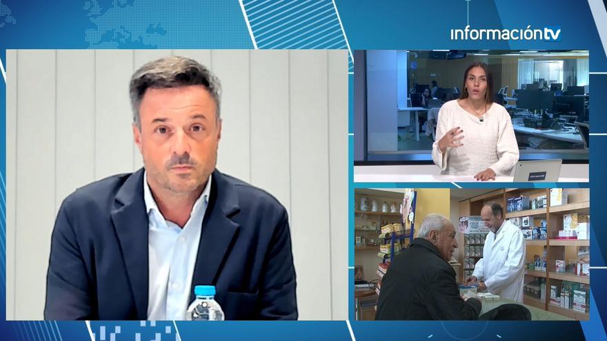 D. Bernardo Salas Devesa: “Elaboramos un distintivo que tenemos todas las farmacias para que la persona que entre sepa que es un espacio seguro”