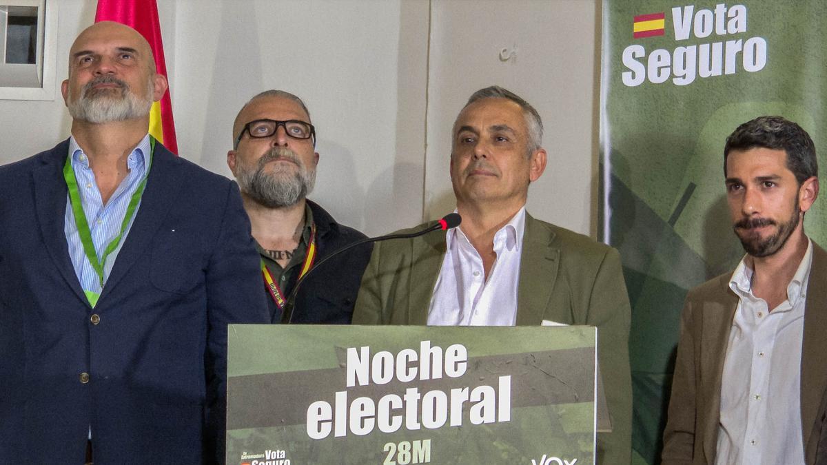 Ángel Pelayo, candidato de Vox, valora los resultados de las elecciones autonómicas del 28M.