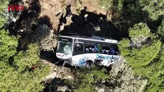 Accidente de autobús en Fogars de Montclús, en directo | Investigación, estado de los heridos graves y última hora del caso