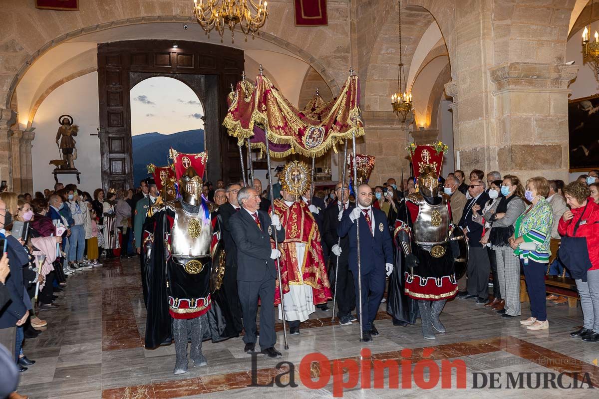 Procesión de subida a la Basílica en las Fiestas de Caravaca