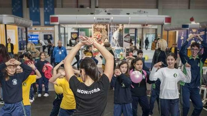 Una de las actividades celebradas en la feria. // Brais Lorenzo