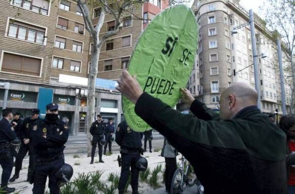 Protesta de Stop Desahucios