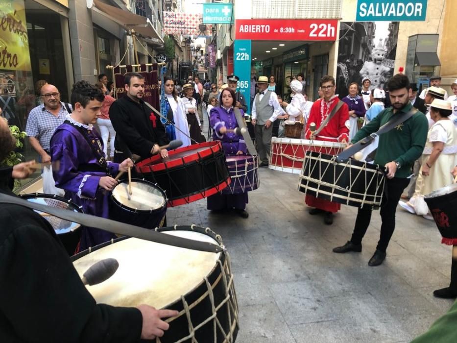 Recreación de la calle salvador en el siglo XX