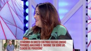 Patricia López, en Todo es mentira.