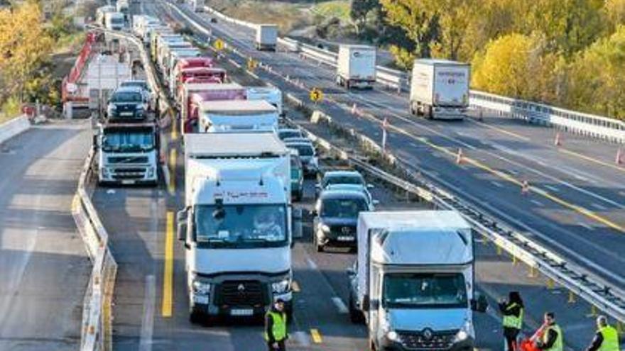 Una imatge d&#039;arxiu de les protestes a França