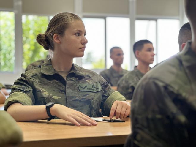 Leonor cadete militar