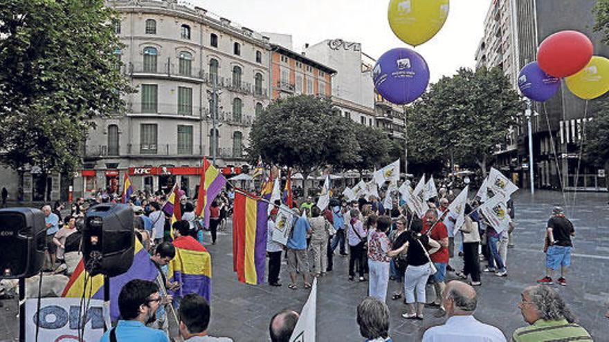 Manifestación republicana