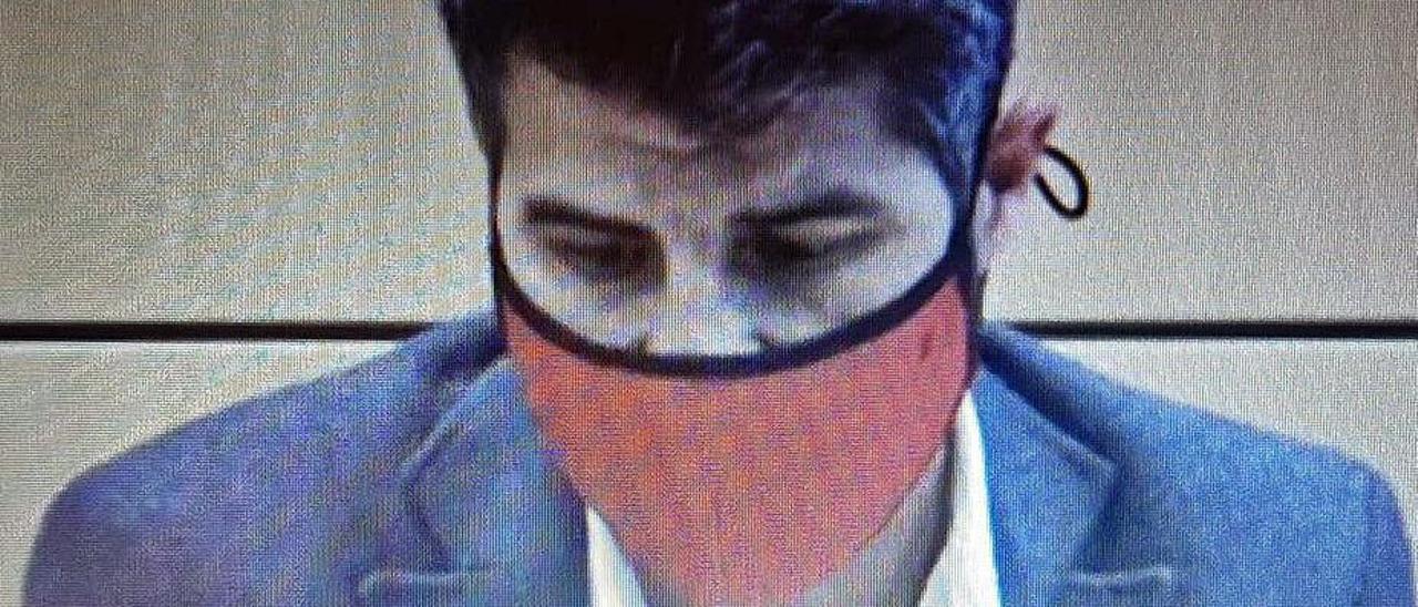 Javier de Juan en su declaración en la comisión política.