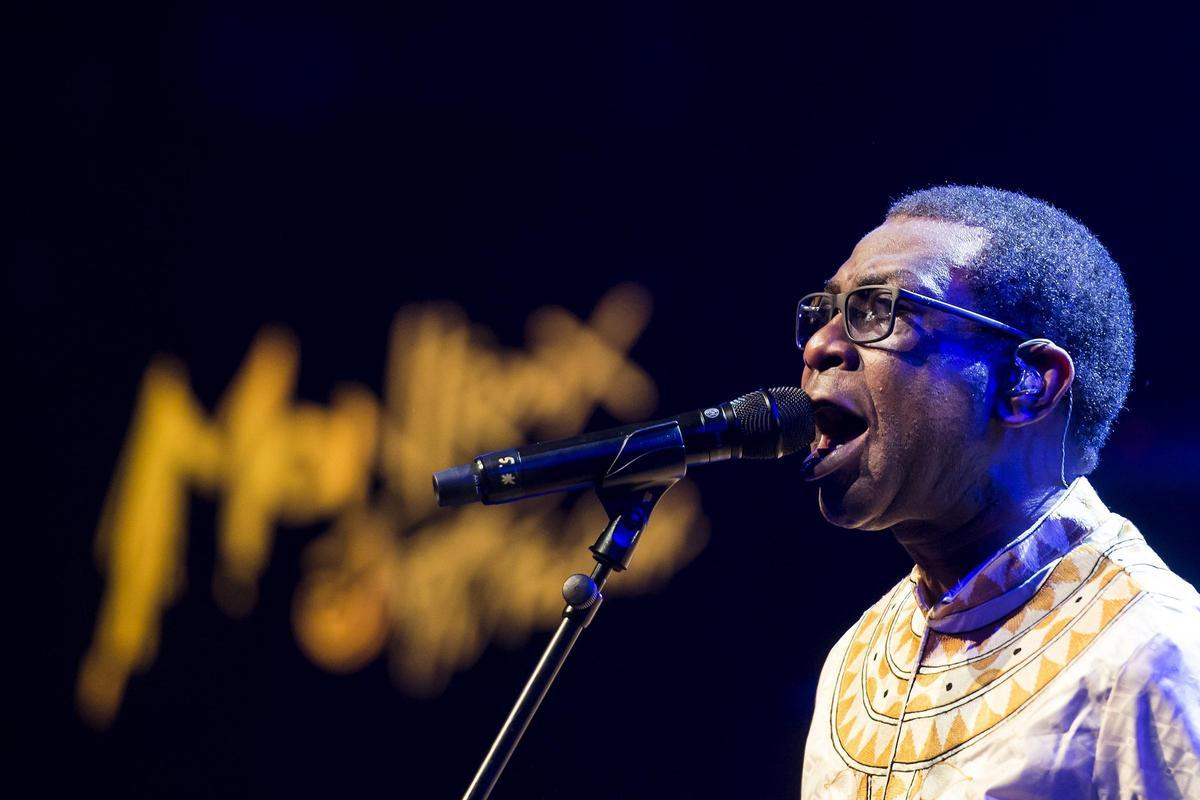 El senegalés, Youssou N´Dour que actuará el 22 de julio en las Fiestas do Apóstolo, en un concierto en el Montreux Jazz Festival