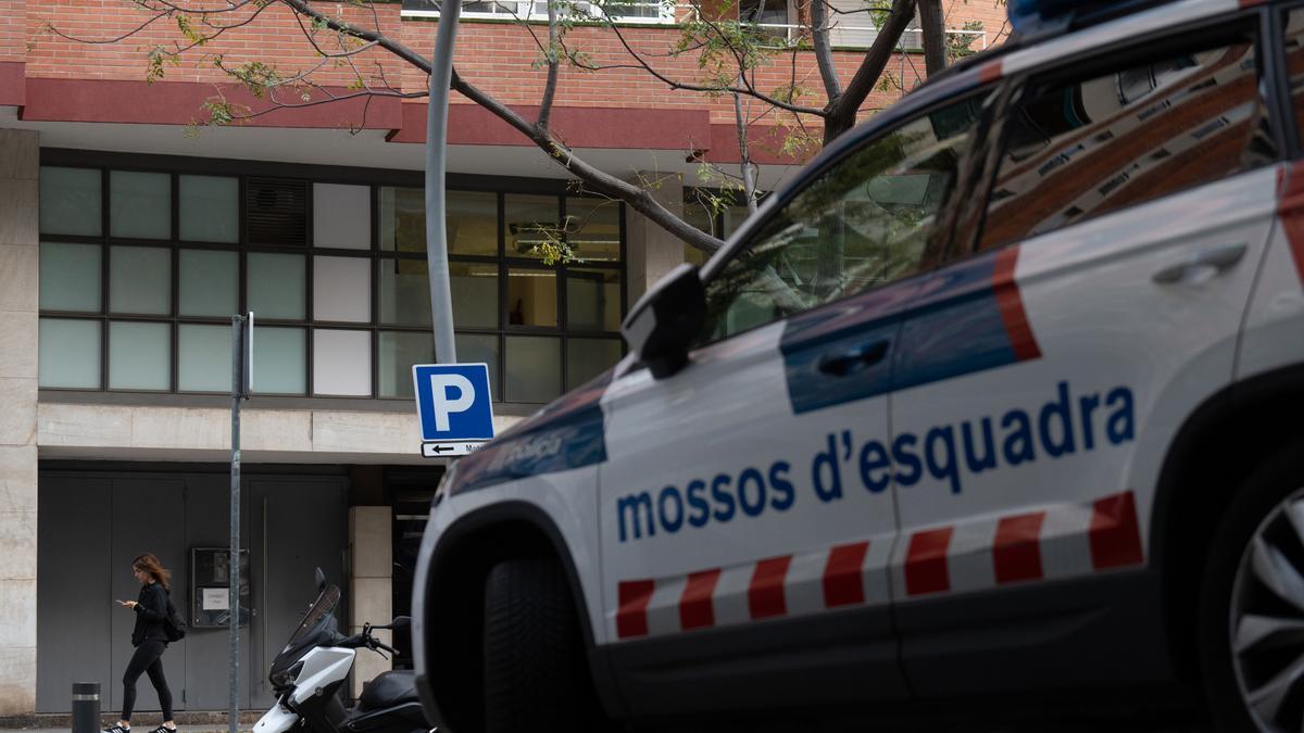 Un coche de Mossos d'Esquadra