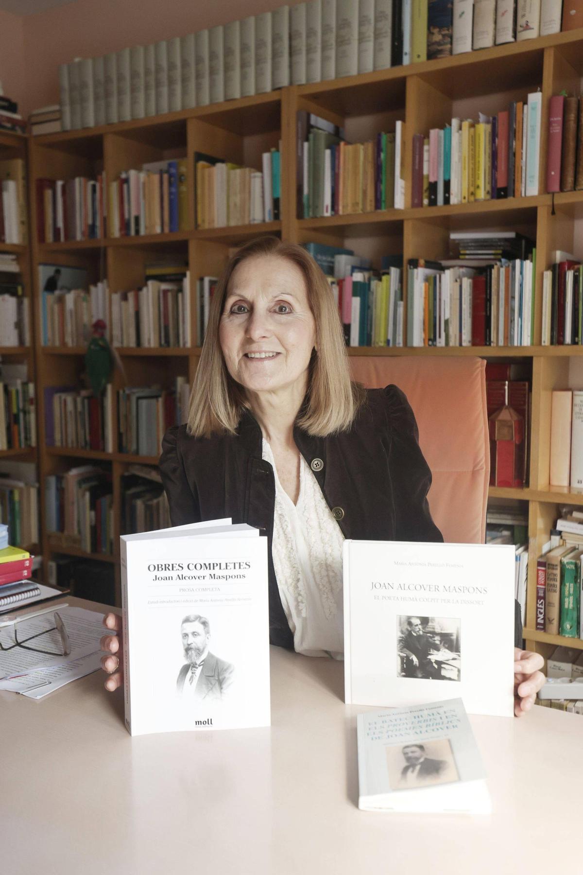 Maria Antònia Perelló, biógrafa y especialista en la obra de Joan Alcover