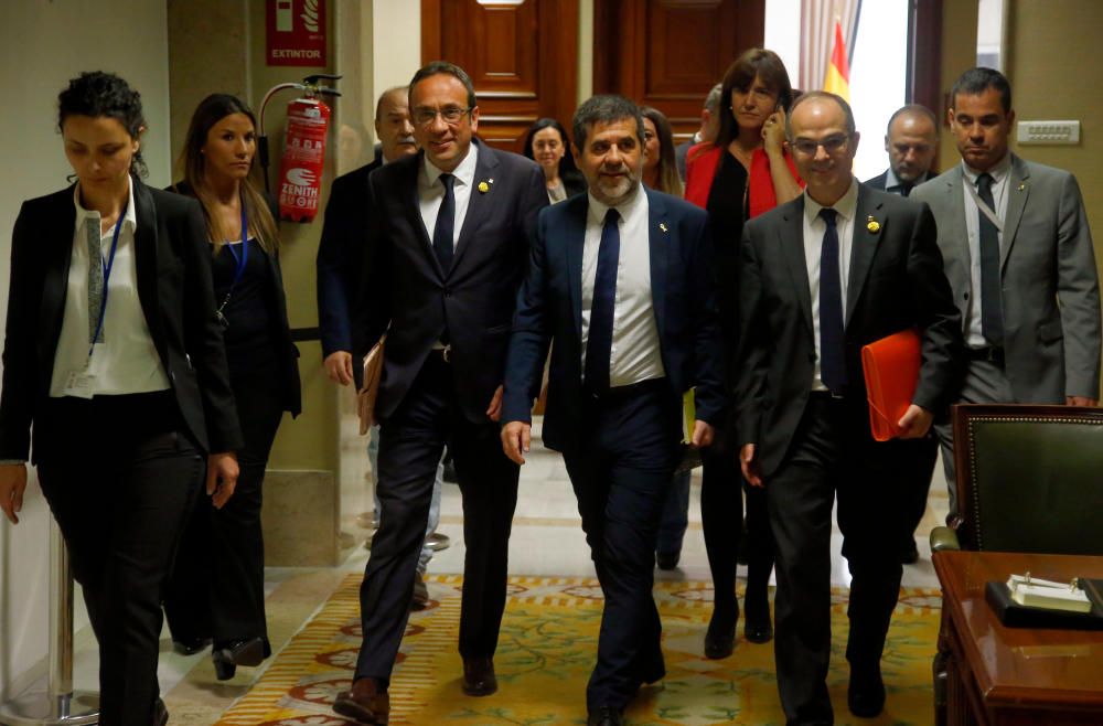 Els presos electes arriben al Congrés i al Senat p