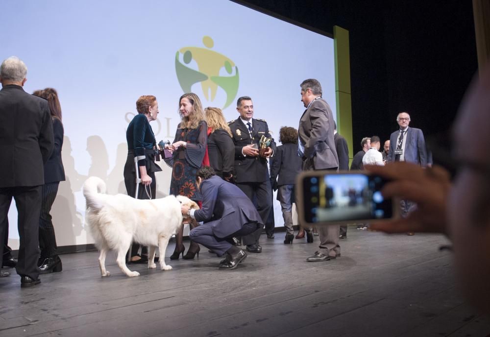 La ONCE premia en A Coruña la solidaridad gallega