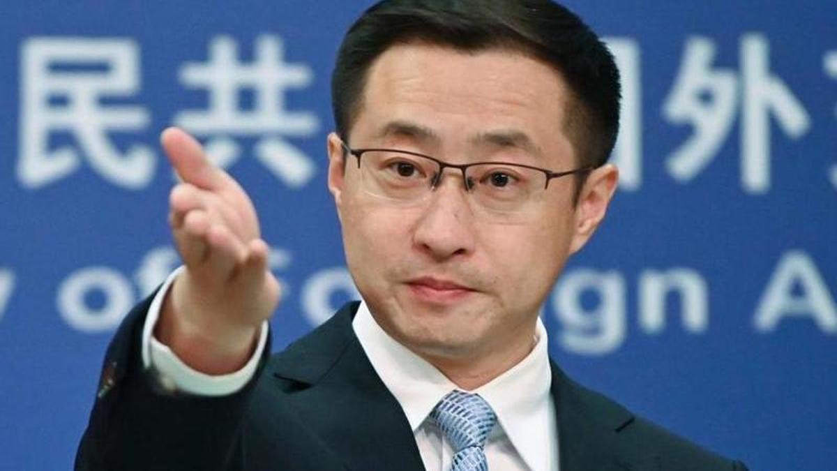 El portaveu del Ministeri d’Exteriors de la Xina, Lin Jian. | JOHANNES NEUDECKER / EUROPA PRESS