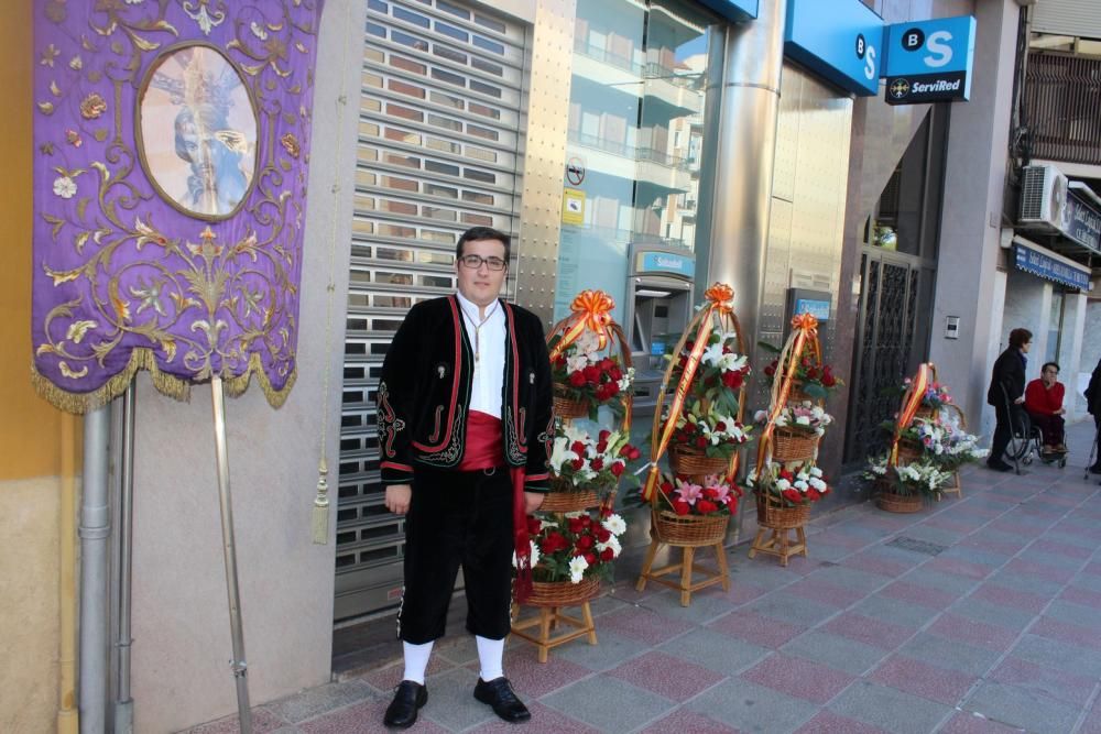 Ofrenda de flores en Jumilla