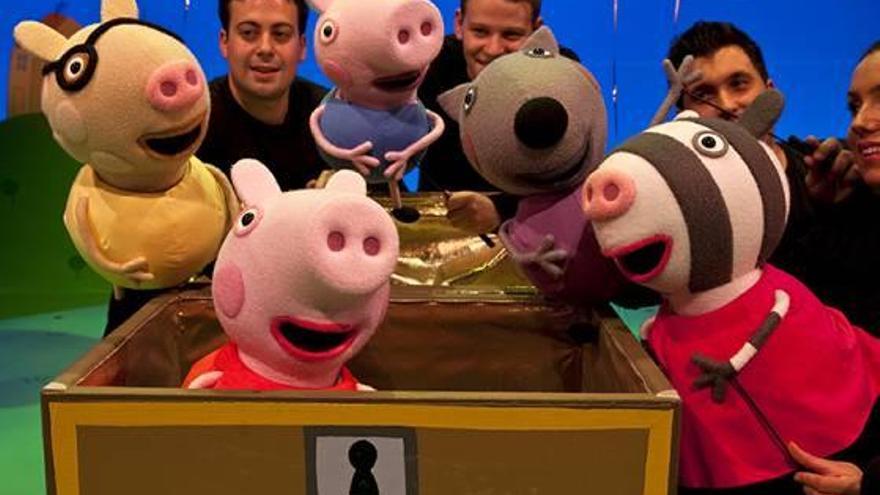 vocal Atrás, atrás, atrás parte Levántate Peppa Pig llega a Alicante - Información