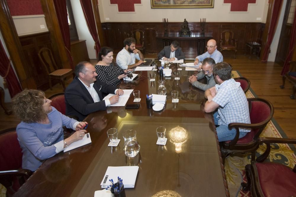 Mesa de alcaldes del área metropolitana coruñesa