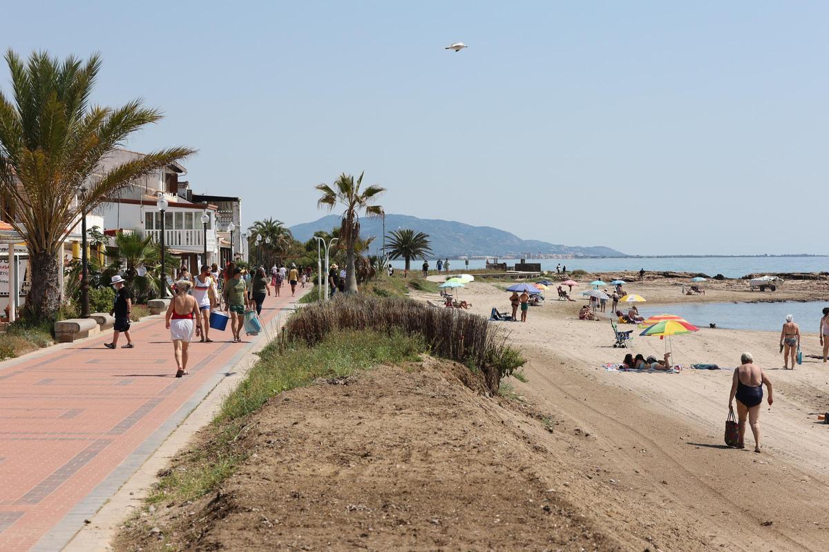 Playa de Torre la Sal, en Cabanes, en una foto de archivo.