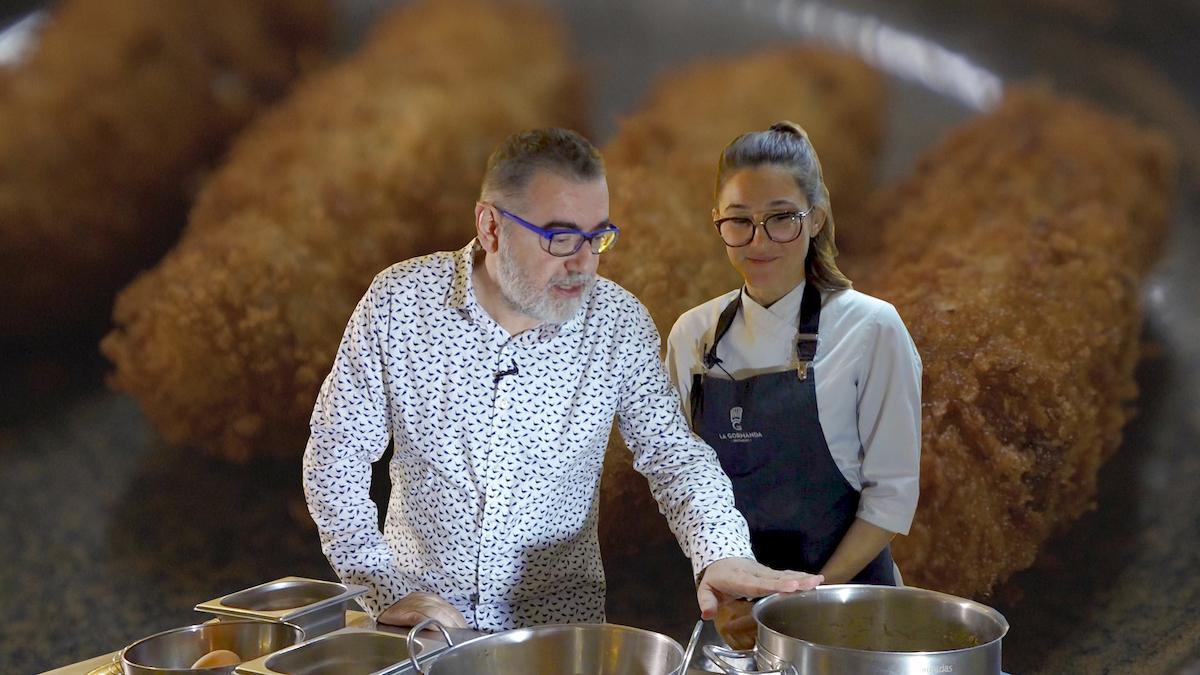 Carlota Claver nos enseña sus trucos para preparar la mejor croqueta